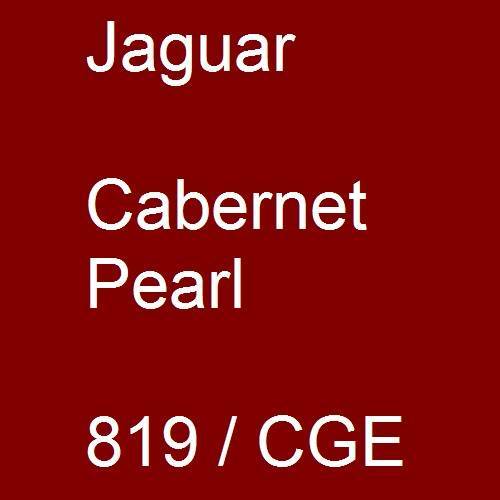 Jaguar, Cabernet Pearl, 819 / CGE.